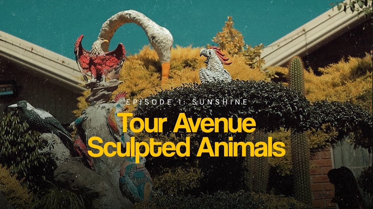 Tour the avenue sculpted animals