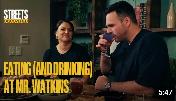Eating (and drinking) at Mr Watkins